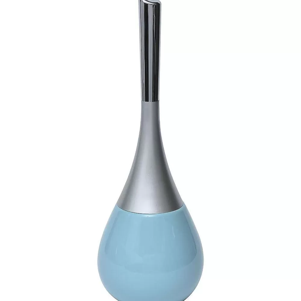 Accessoires Wc | * Brosse Wc Gres Forme Goutte D Eau Vert D Eau