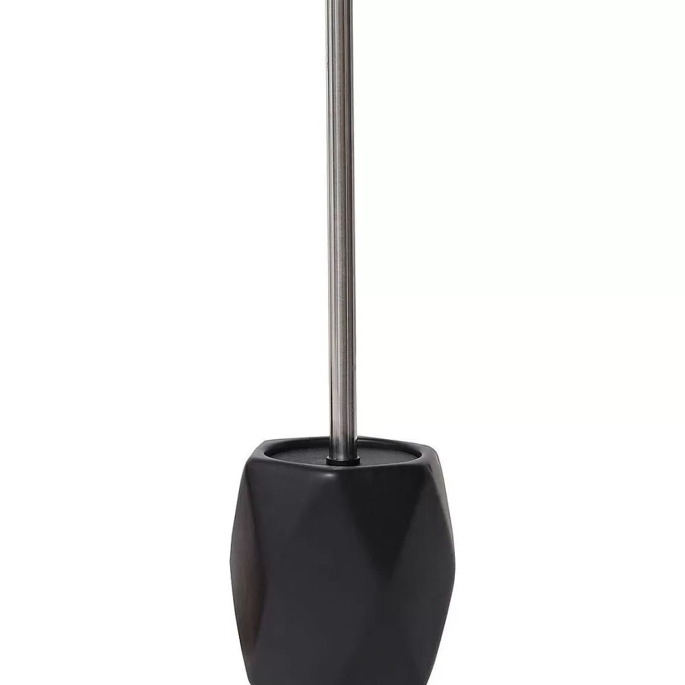 Accessoires Wc | * Brosse Wc Gres Forme Losange Tige Acier Inoxydable Noir