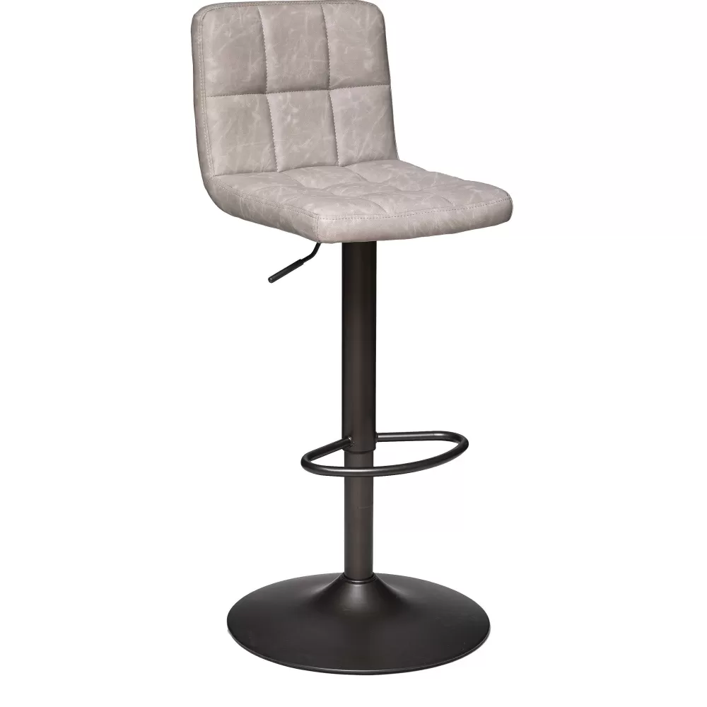 Atmosphera Tabourets De Bar>Chaise De Bar Ajustable Delek Lin Vintage