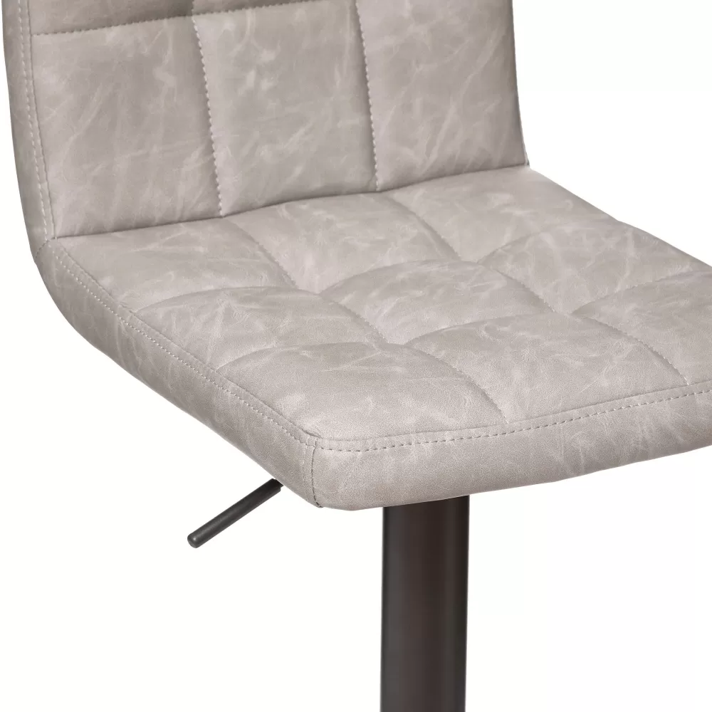 Atmosphera Tabourets De Bar>Chaise De Bar Ajustable Delek Lin Vintage