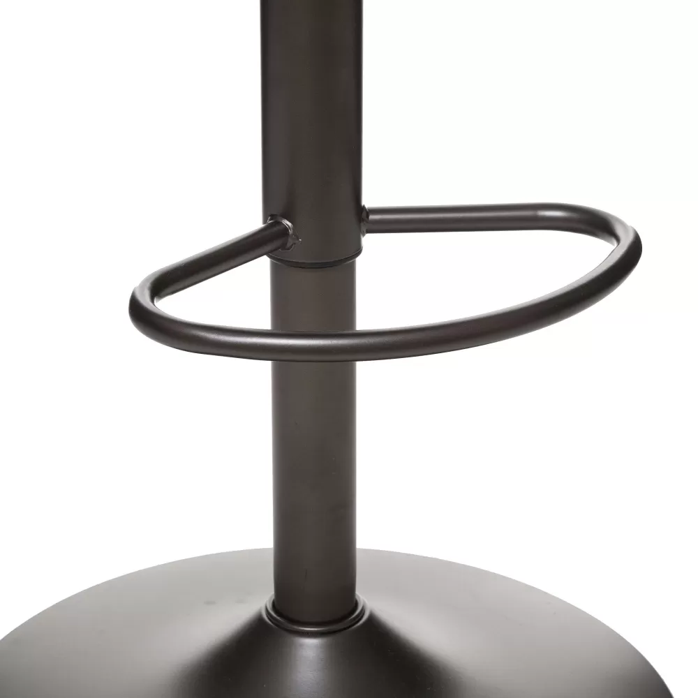 Atmosphera Tabourets De Bar>Chaise De Bar Ajustable Delek Lin Vintage