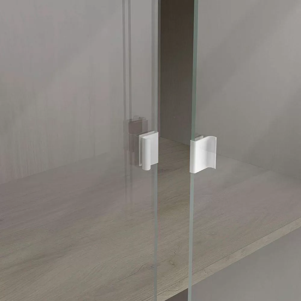 * Vitrines>Cottage Vitrine 2 Portes Coul. 2 Portes Vitrees