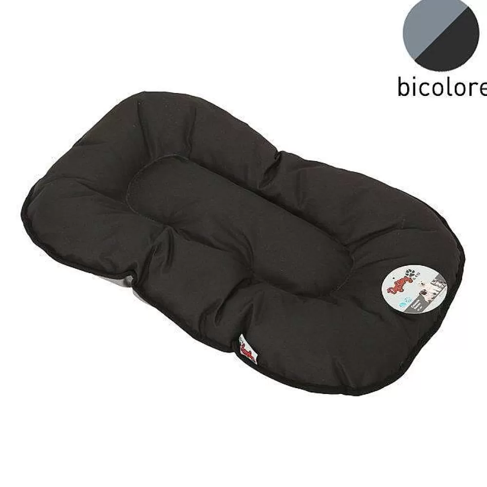 Couchage Et Transport | * Coussin Flocon 87Cm Bicolore Noir Gris