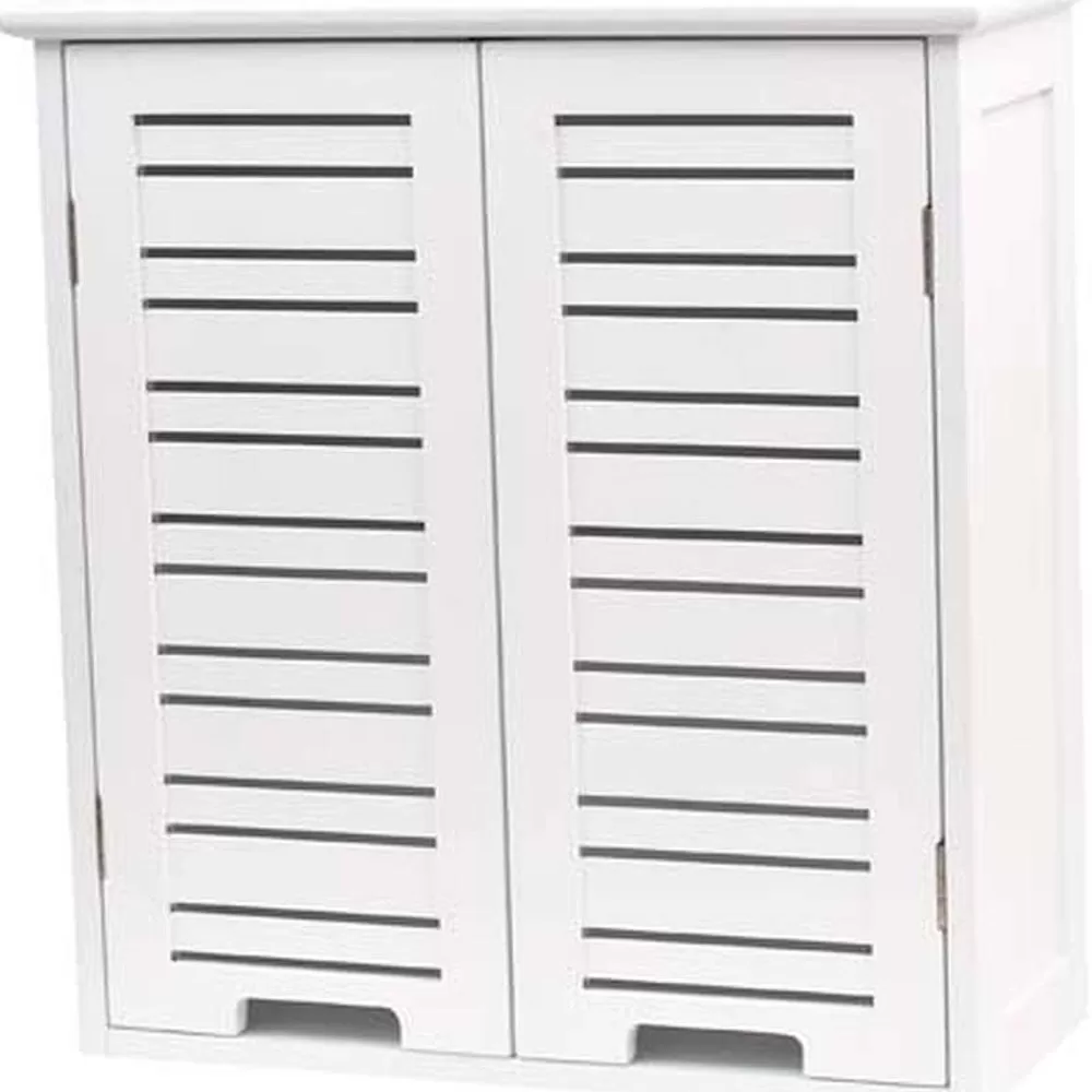 * Meubles Salle De Bain>Element Haut 2 Portes Mdf Etagere Mdf Miami
