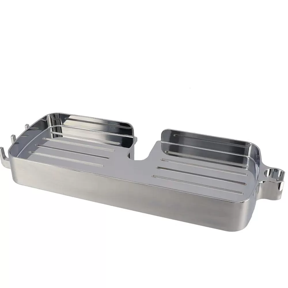 Douche | * Etagere Adaptable Selon Diametre Avec Support Chrome