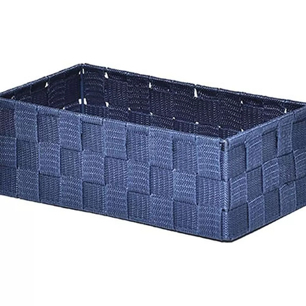 Rangements Deco | * Moyen Panier Polyester Bleu Marine