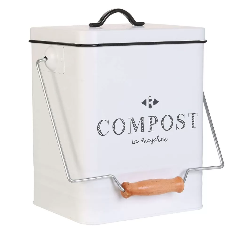 Poubelles | * Poubelle Compostage Metal 5L