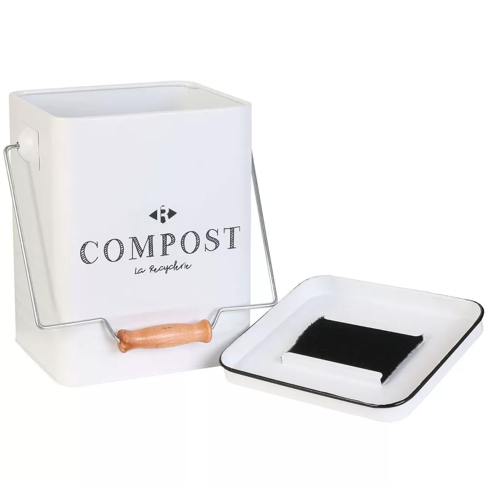 Poubelles | * Poubelle Compostage Metal 5L