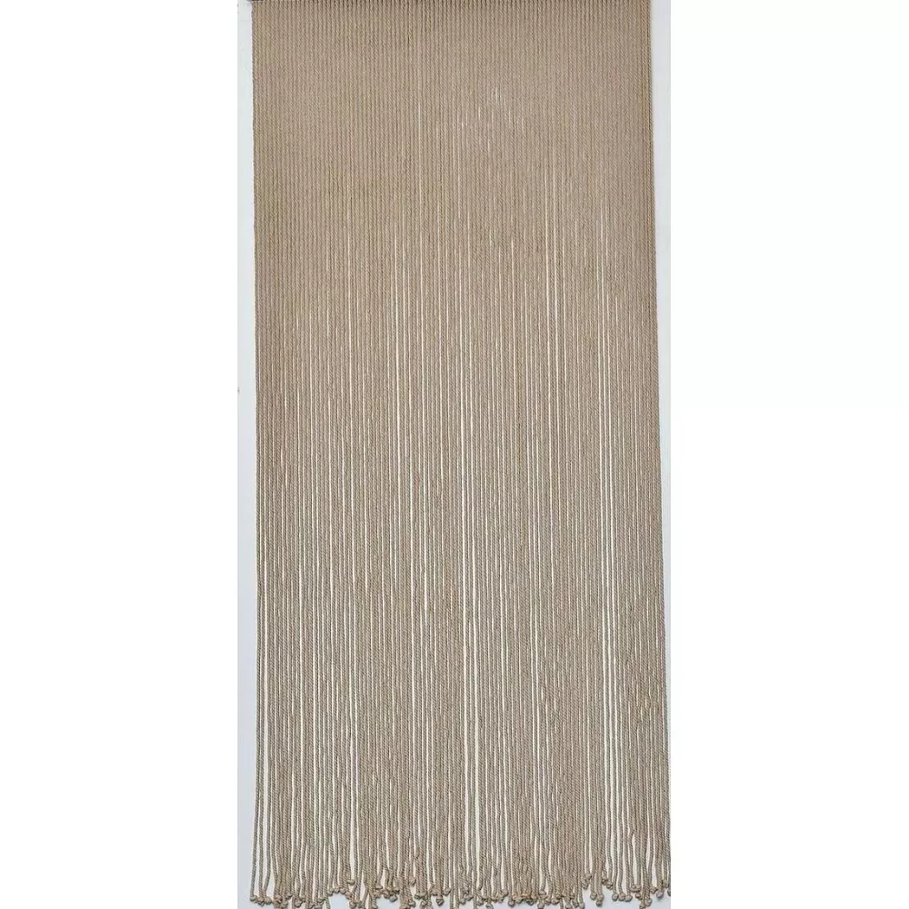 * Rideaux De Porte>Rideau De Porte Coton Polyester Ficelle Tressee 90X200 Jute