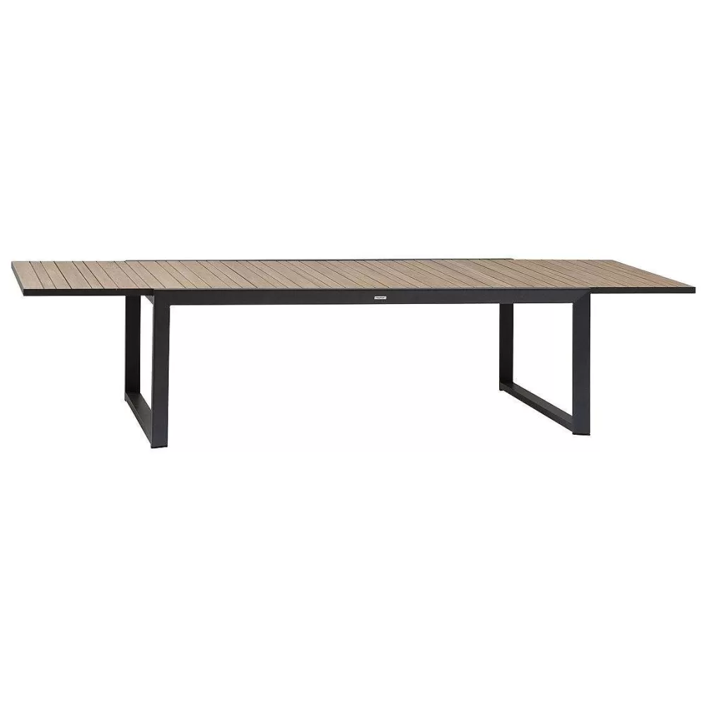 * Tables De Jardin>Table Corvo Extensible Acacia Aluminium 12 Places