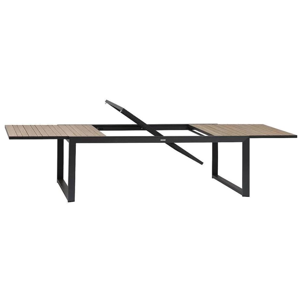 * Tables De Jardin>Table Corvo Extensible Acacia Aluminium 12 Places