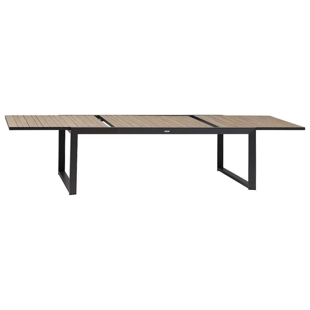 * Tables De Jardin>Table Corvo Extensible Acacia Aluminium 12 Places